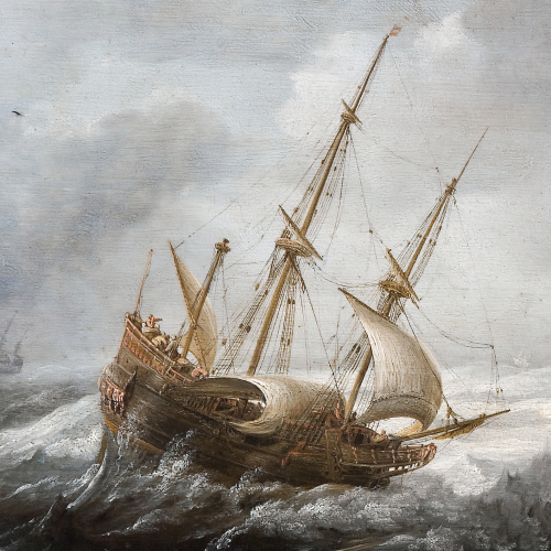 Green and Yellow Gradient Grocery Mobile Order (Poster)